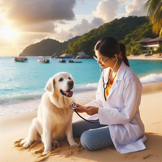 Manejo da Dor Crônica em Cães Seniores Viajantes: Dicas de Veterinários para Conforto em Praias Tropicais