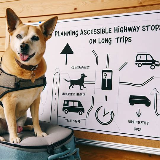 Planejamento de Paradas Acessíveis em Rodovias para Cães com Incontinência Urinária em Longas Viagens