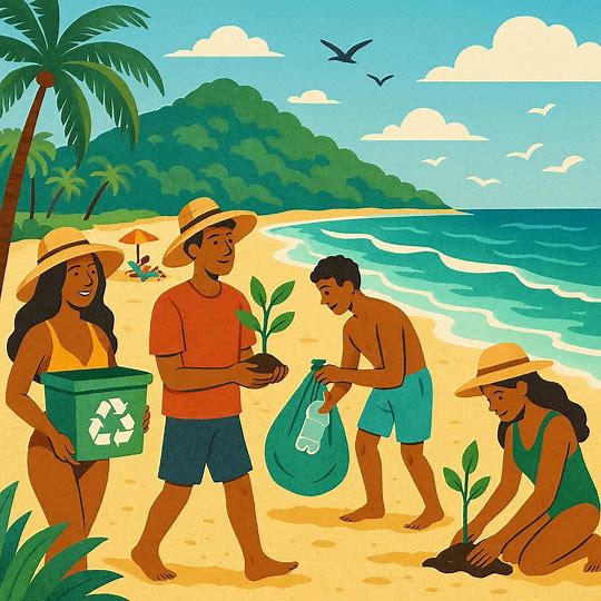 Férias em Praias do Nordeste com Iniciativas Ecológica