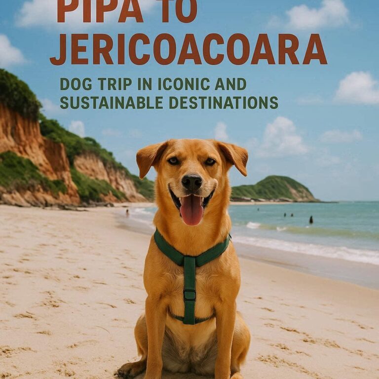 De Pipa a Jericoacoara: Viagem com Cães em Destinos Icônicos e Sustentáveis